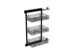 Cesta Lateral 3 Niveles Hafele 805.93.332 Izquierdo 400 Mm